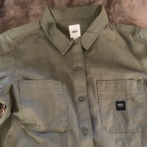 Vans Long sleeve button Dress